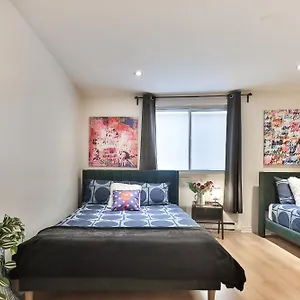  Apartamento Free Parking - Full - 5 Min Walk To Metro - Location Canadá